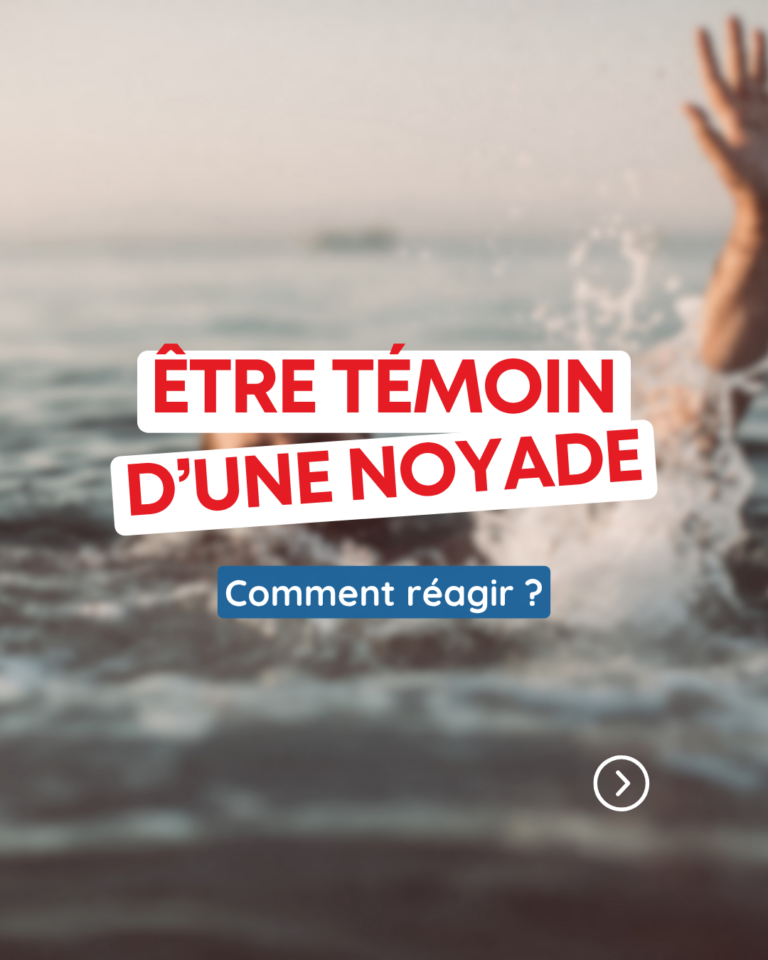 témoin d'une noyade
