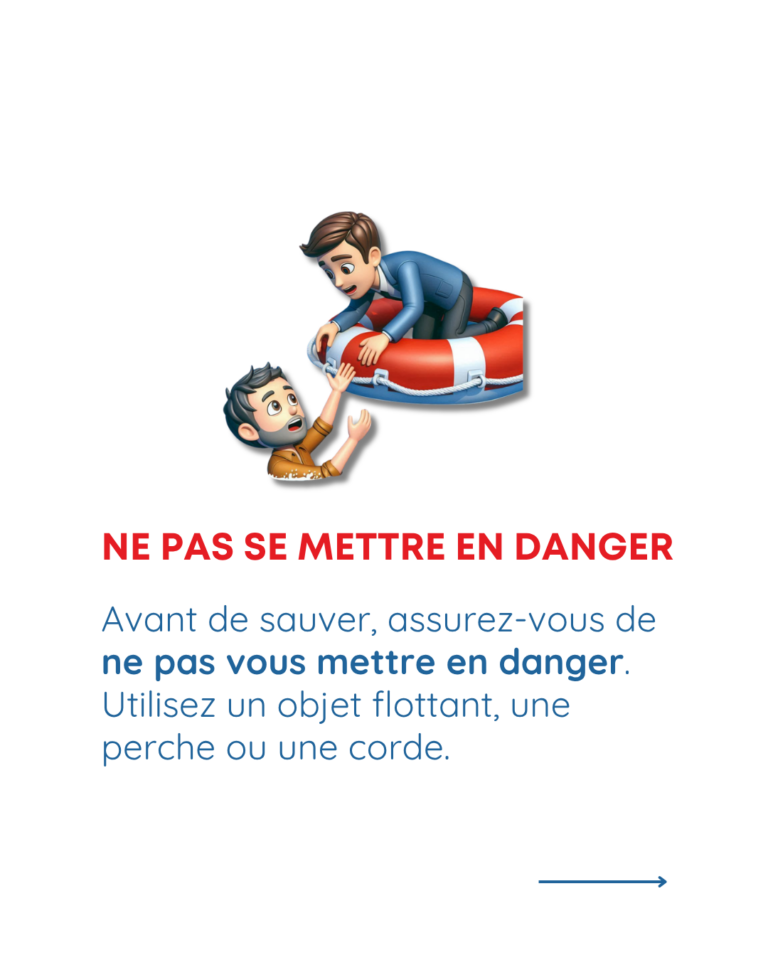 témoin d'une noyade