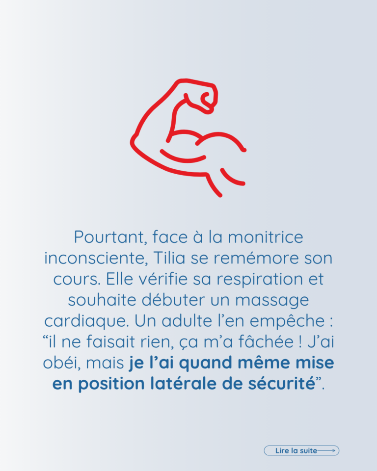 elle a sauvé une vie